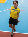 Sweden t-shirt med sverige flagga eget namn nummer tryck personligt Sverige tröja