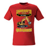 Grävmaskin t-shirt/sweatshirt med eget namn - Underskatta aldrig - personligt tryck