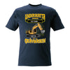 Grävmaskin t-shirt/sweatshirt med eget namn - Underskatta aldrig - personligt tryck