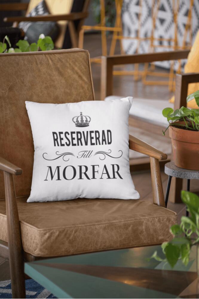 Reserverad till Morfar kuddfodral