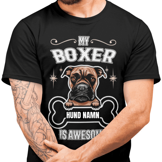 Personligt Hund t-shirt med eget hundras och namn Sweatshirt
