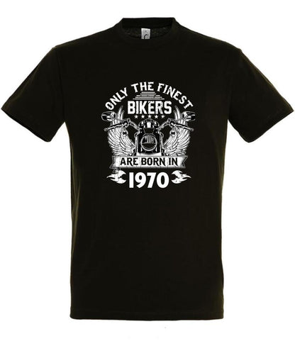 Födelsedag motorcykel T-shirt eller Sweatshirt med eget födelseår tryck