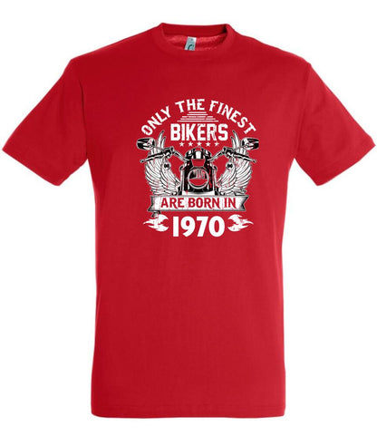 Födelsedag motorcykel T-shirt eller Sweatshirt med eget födelseår tryck