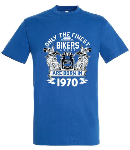 Födelsedag motorcykel T-shirt eller Sweatshirt med eget födelseår tryck