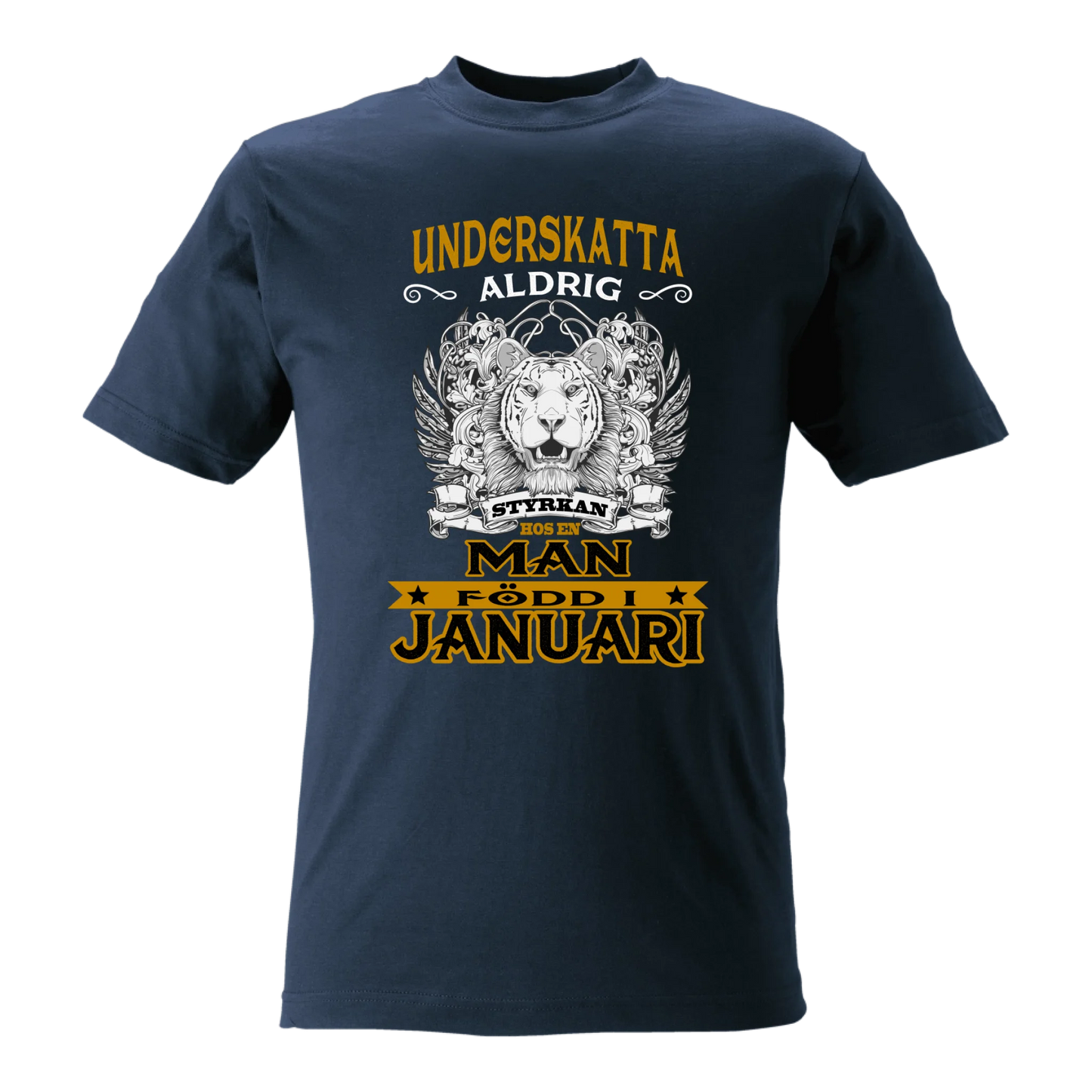 Födelsemånad T-shirt Underskatta aldrig Födelsepresent tröja sweatshirt