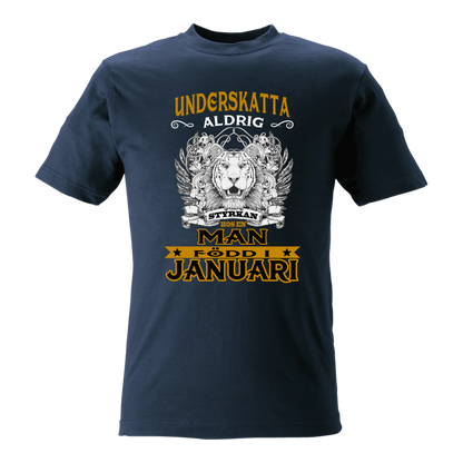 Födelsemånad T-shirt Underskatta aldrig Födelsepresent tröja sweatshirt