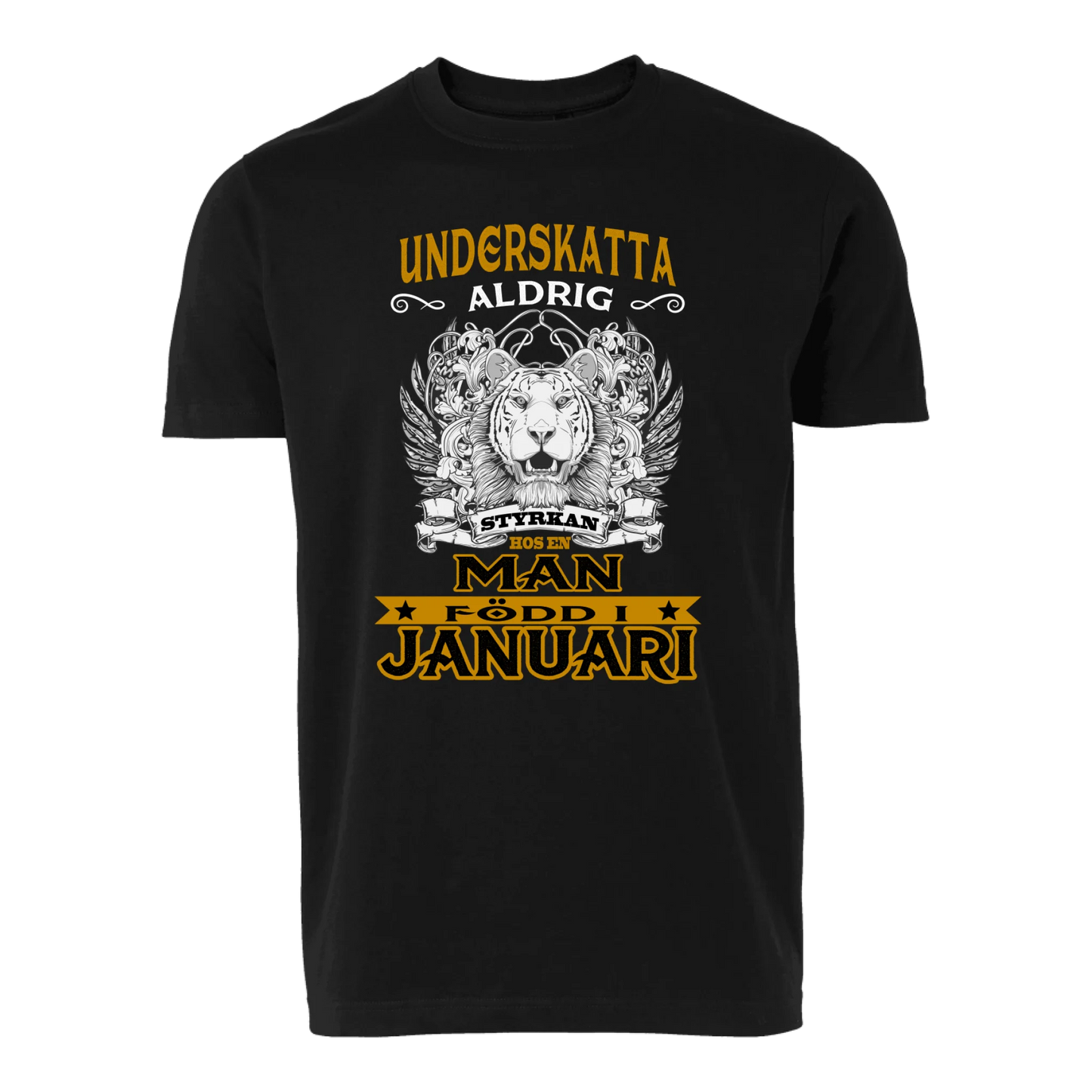 Födelsemånad T-shirt Underskatta aldrig Födelsepresent tröja sweatshirt
