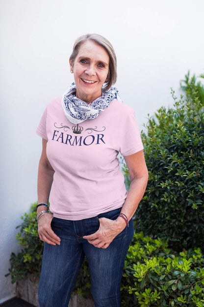 Farmor t-shirt - flera färger - Krona