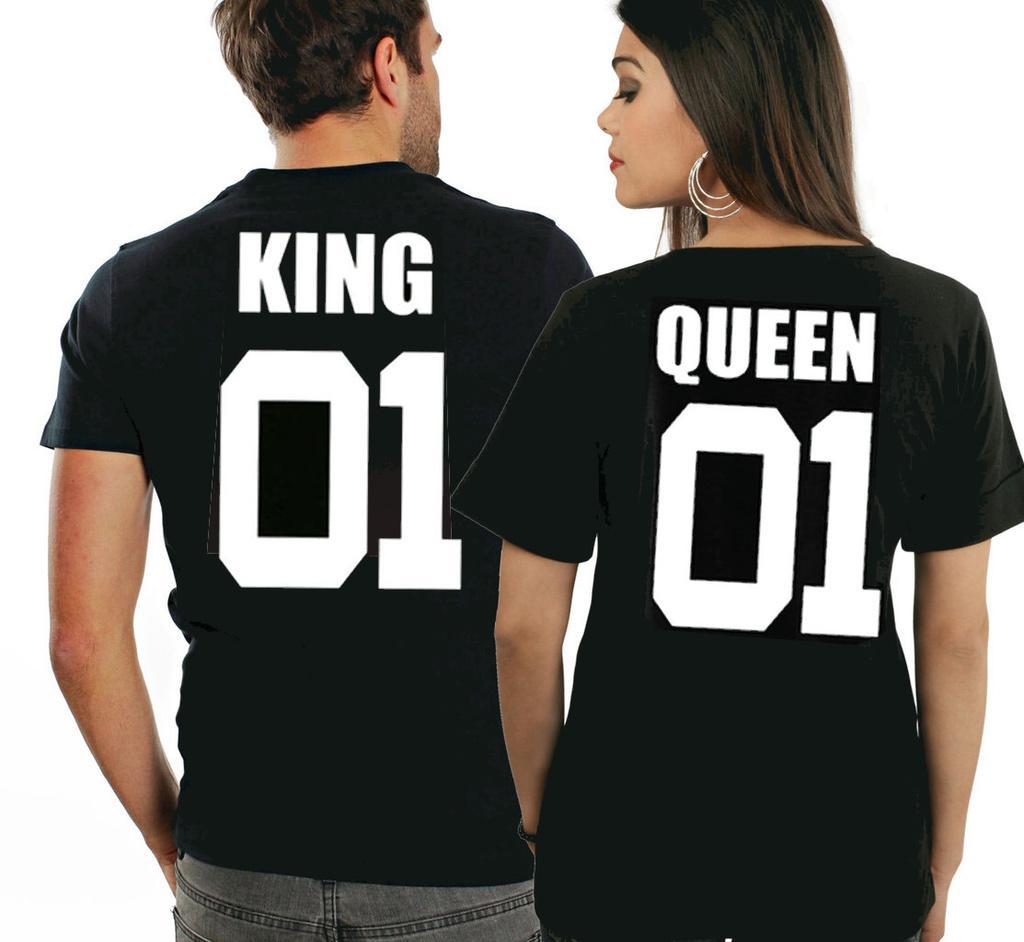 King eller Queen paket med t-shirt + mugg & underlägg paket