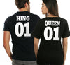 King eller Queen paket med t-shirt + mugg & underlägg paket