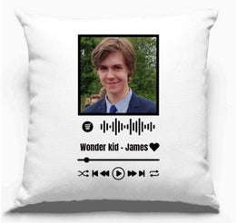 Kuddfodral personligt music player egen bild egen text