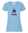 Mamma t-shirt med personlig design, namn på barn & olika mammamotiv