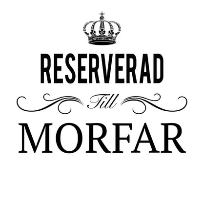 Reserverad till Morfar kuddfodral