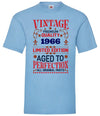 Vintage födelsedags t-shirt - Personligt år design