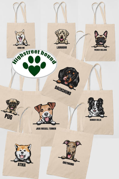 Airedale tygkasse hund shopping väska Tote bag