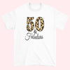 Födelse T-shirt  - Perfekt 50 år present - 50 & fabulous