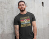 Svart crypto T-shirt I love bitcoin design