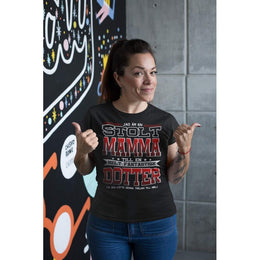 Mamma T-shirt Stolt mamma med fantastisk dotter